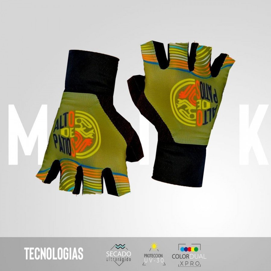 UNISEX GUANTES DEDO CORTO PATIOS MILITAR