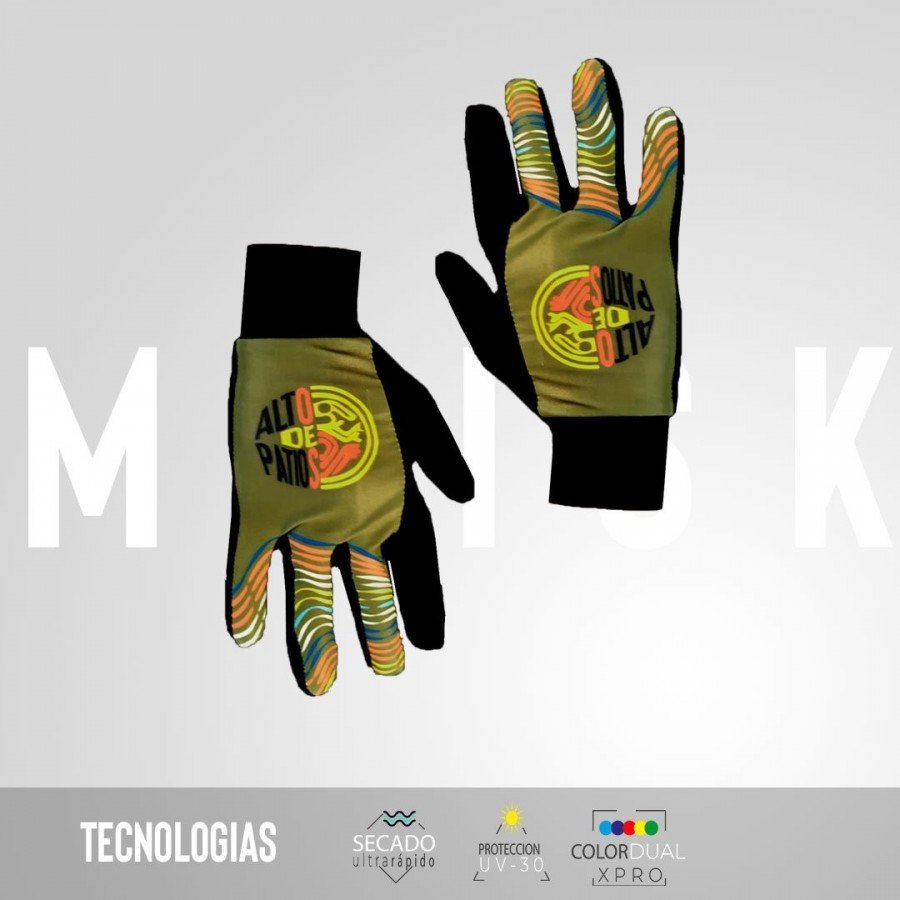 UNISEX GUANTES DEDO LARGO PATIOS MILITAR