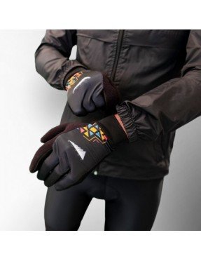 UNISEX GUANTES DEDO LARGO NEGRO